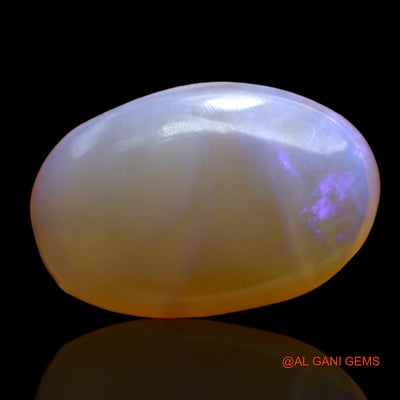 7.00 Cts Natural Australian Fire Opal Loose Gemstone Oval Cabochon 17x11x5 mm AC-291