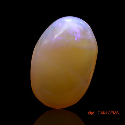 7.00 Cts Natural Australian Fire Opal Loose Gemstone Oval Cabochon 17x11x5 mm AC-291