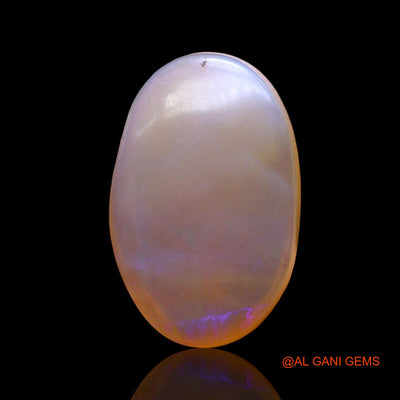 7.00 Cts Natural Australian Fire Opal Loose Gemstone Oval Cabochon 17x11x5 mm AC-291