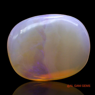 7.00 Cts Natural Australian Fire Opal Loose Gemstone Oval Cabochon 16x12x8 mm AC-293
