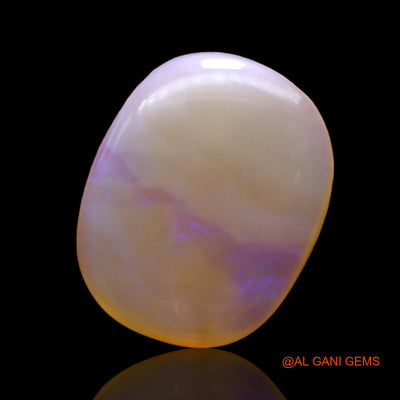 7.00 Cts Natural Australian Fire Opal Loose Gemstone Oval Cabochon 16x12x8 mm AC-293
