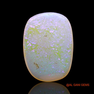 Natural Untreated Fire Opal Loose Gemstone Oval Cabochon From Australia 4.00 Cts 16x11x3 mm AC-297