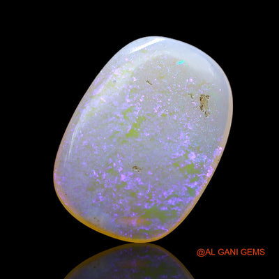 Natural Untreated Fire Opal Loose Gemstone Oval Cabochon From Australia 4.00 Cts 16x11x3 mm AC-297