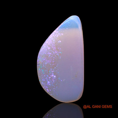 Natural Fire Opal Gemstone 3.00 Cts Loose Fancy Cabochon From Australia 18x9x2 mm AC-298