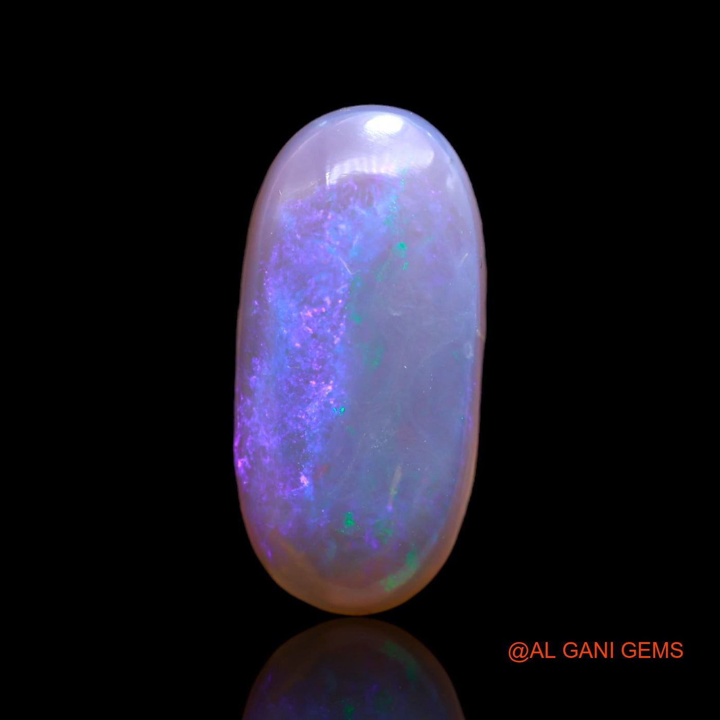 8.00 Cts Natural Australian Fire Opal Loose Gemstone Oval Cabochon 22x10x5 mm AC-29