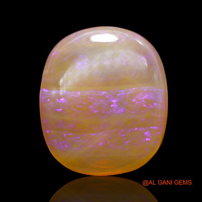 18.00 Cts Natural Australian Fire Opal Loose Gemstone Oval Cabochon 20x17x7 mm AC-2