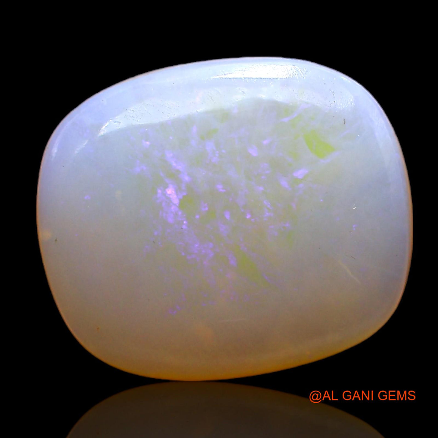 6.00 Cts Unheated Australian Fire Opal Loose Gemstone Oval Cabochon Natural 15x13x4 mm AC-305