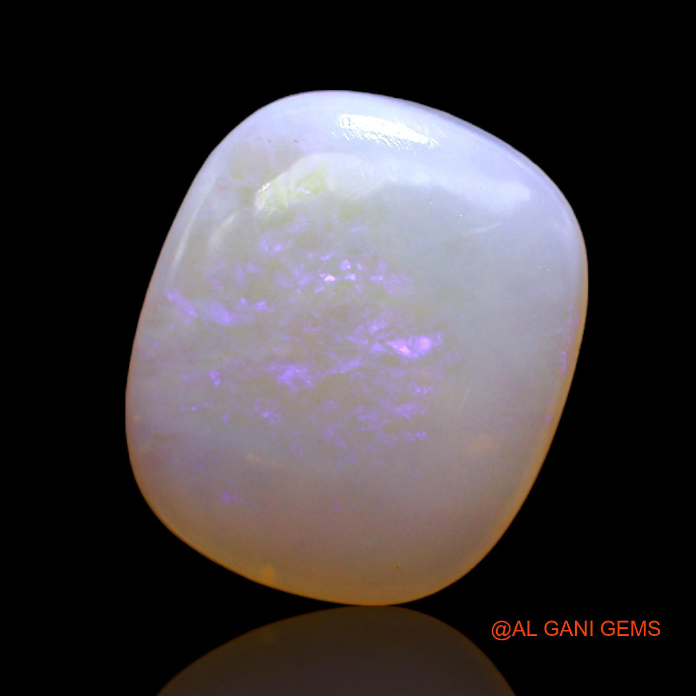 6.00 Cts Unheated Australian Fire Opal Loose Gemstone Oval Cabochon Natural 15x13x4 mm AC-305