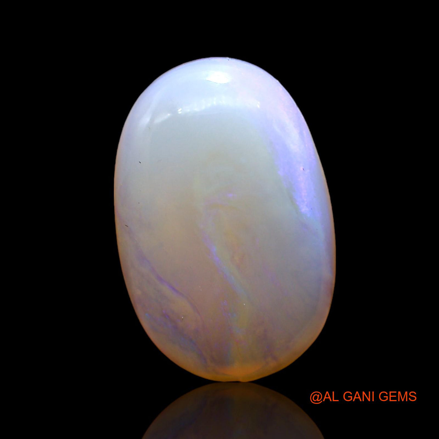 5.00 Cts Natural Australian Fire Opal Loose Gemstone Oval Cabochon 16x11x4 mm AC-306