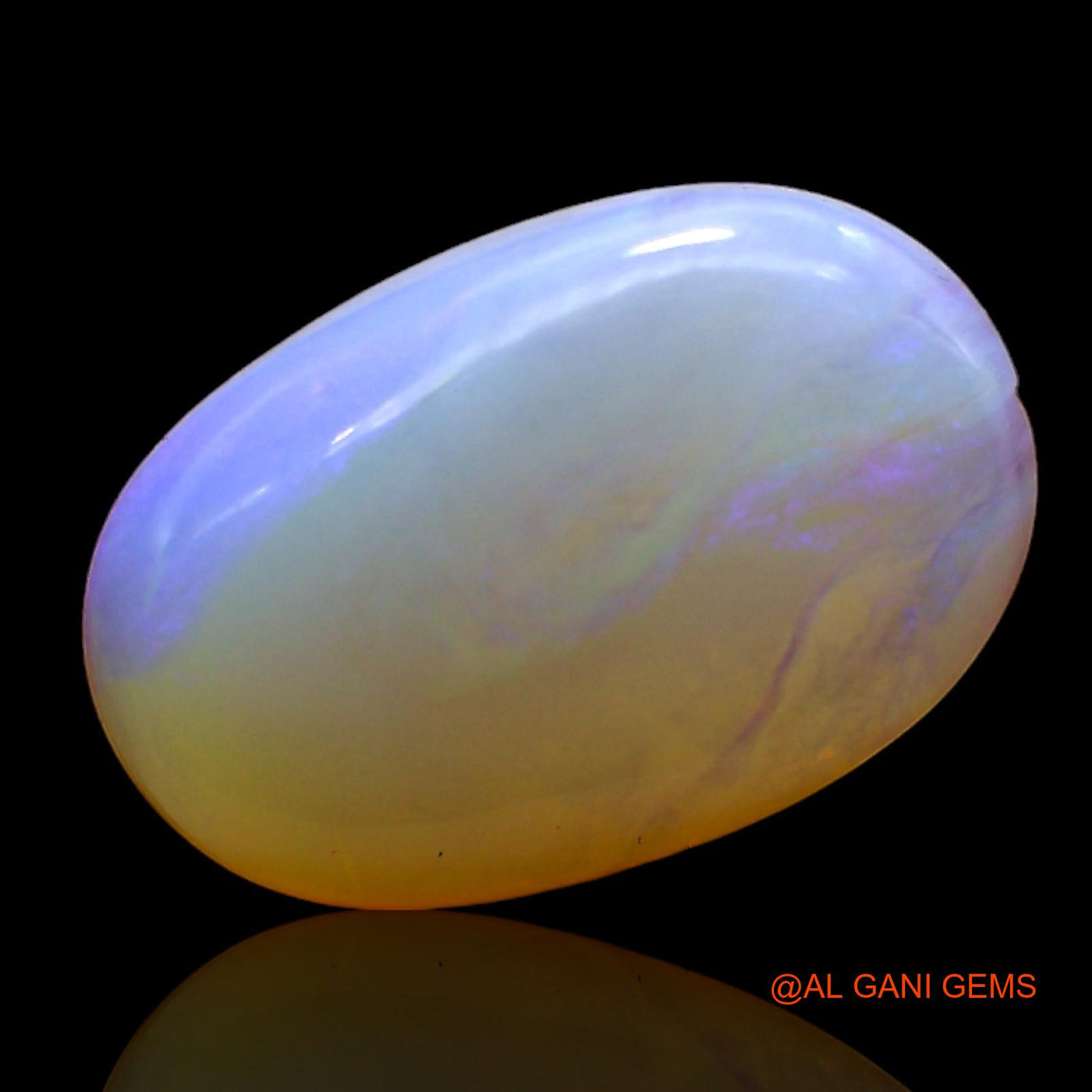 5.00 Cts Natural Australian Fire Opal Loose Gemstone Oval Cabochon 16x11x4 mm AC-306