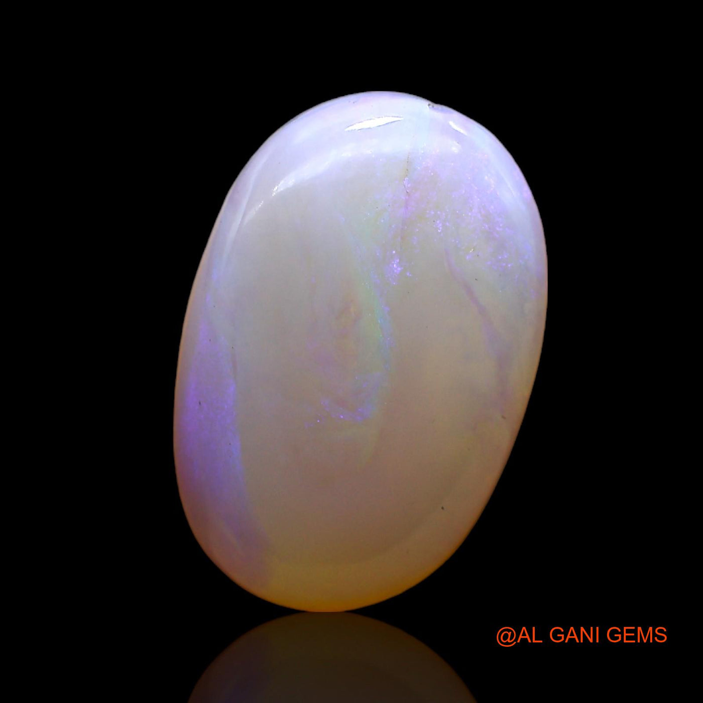 5.00 Cts Natural Australian Fire Opal Loose Gemstone Oval Cabochon 16x11x4 mm AC-306