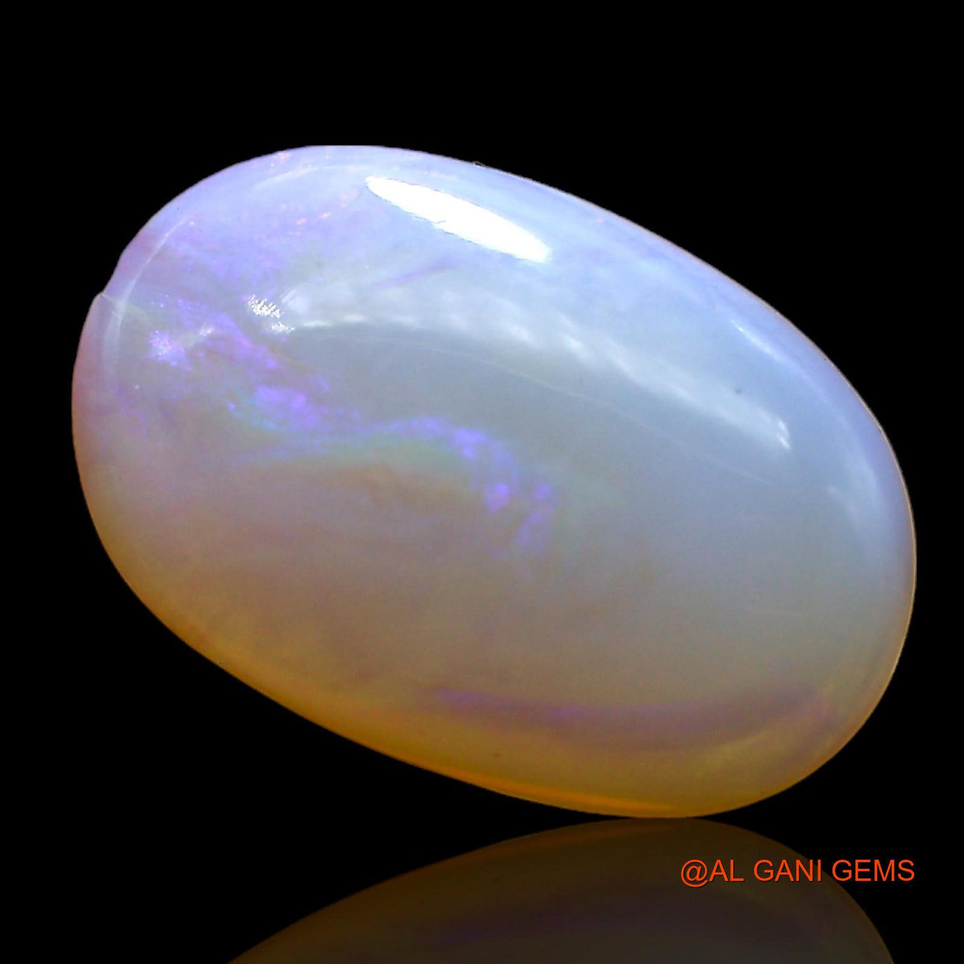 5.00 Cts Natural Australian Fire Opal Loose Gemstone Oval Cabochon 16x11x4 mm AC-306