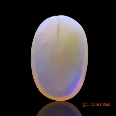 5.00 Cts Natural Australian Fire Opal Loose Gemstone Oval Cabochon 16x11x4 mm AC-306