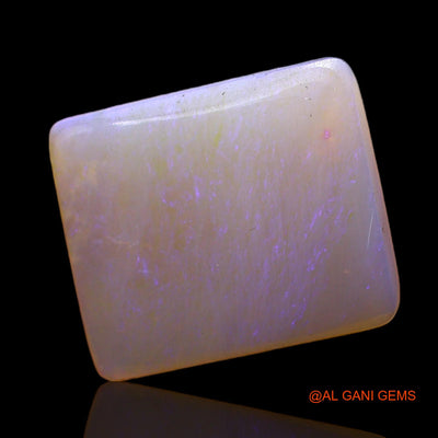 Natural Untreated Fire Opal Loose Gemstone Square Cabochon From Australia 3.00 Cts 13x11x2 mm AC-307