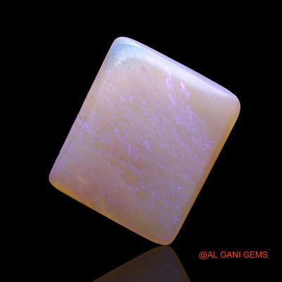 Natural Untreated Fire Opal Loose Gemstone Square Cabochon From Australia 3.00 Cts 13x11x2 mm AC-307