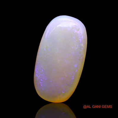 Natural Untreated Fire Opal Loose Gemstone Oval Cabochon From Australia 4.00 Cts 17x9x4 mm AC-308
