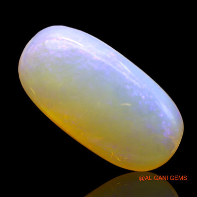 Natural Untreated Fire Opal Loose Gemstone Oval Cabochon From Australia 4.00 Cts 17x9x4 mm AC-308