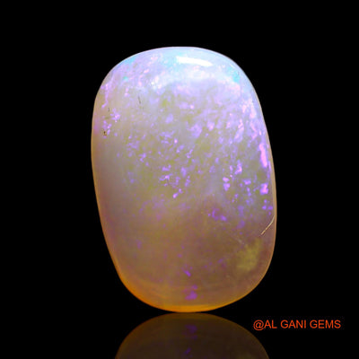 4.00 Cts Natural Australian Fire Opal Loose Gemstone Oval Cabochon 15x10x4 mm AC-309