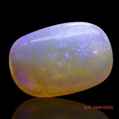 4.00 Cts Natural Australian Fire Opal Loose Gemstone Oval Cabochon 15x10x4 mm AC-309