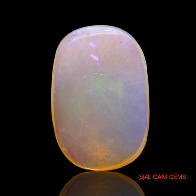 4.00 Cts Natural Australian Fire Opal Loose Gemstone Oval Cabochon 15x10x4 mm AC-309
