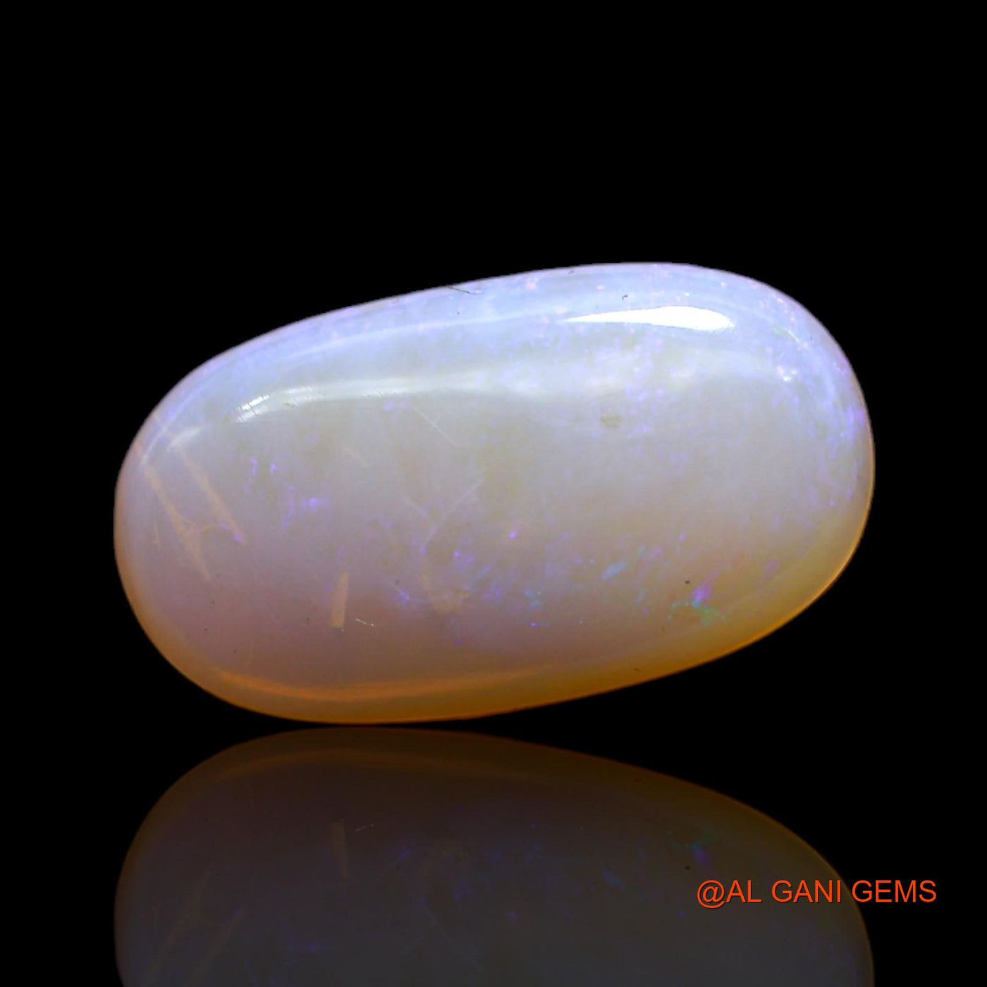 5.00 Cts Natural Australian Fire Opal Loose Gemstone Oval Cabochon 21x11x3 mm AC-30