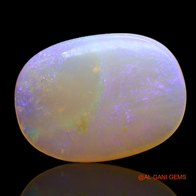 4.00 Cts Natural Australian Fire Opal Oval Cabochon Loose Gemstone For Jewelry 15x11x3 mm AC-310