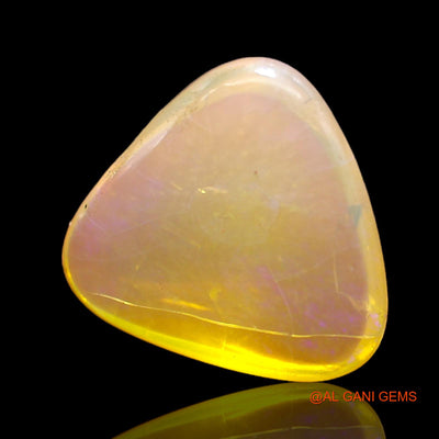 Natural Untreated Fire Opal Loose Gemstone Trillion Cabochon From Australia 5.00 Cts 13x13x5 mm AC-311