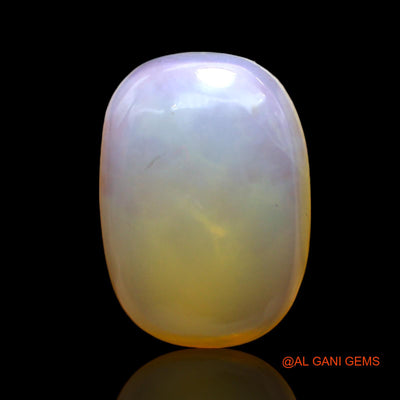 6.00 Cts Unheated Australian Fire Opal Loose Gemstone Oval Cabochon Natural 16x11x5 mm AC-314