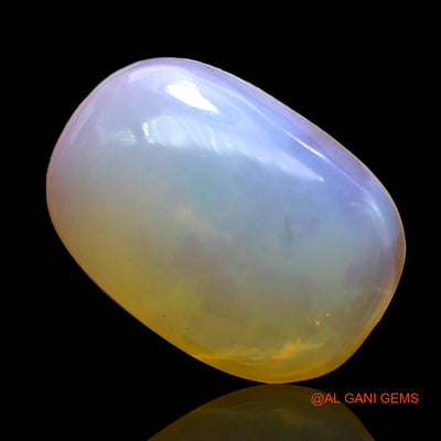 6.00 Cts Unheated Australian Fire Opal Loose Gemstone Oval Cabochon Natural 16x11x5 mm AC-314