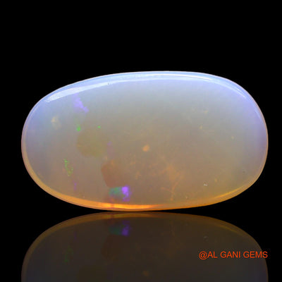 5.00 Cts Natural Australian Fire Opal Loose Gemstone Oval Cabochon 17x9x4 mm AC-315
