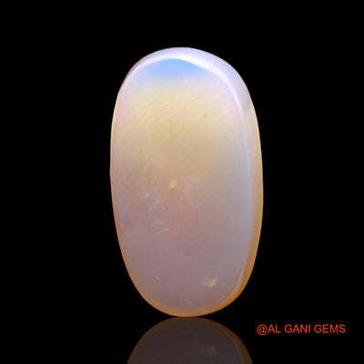 5.00 Cts Natural Australian Fire Opal Loose Gemstone Oval Cabochon 17x9x4 mm AC-315