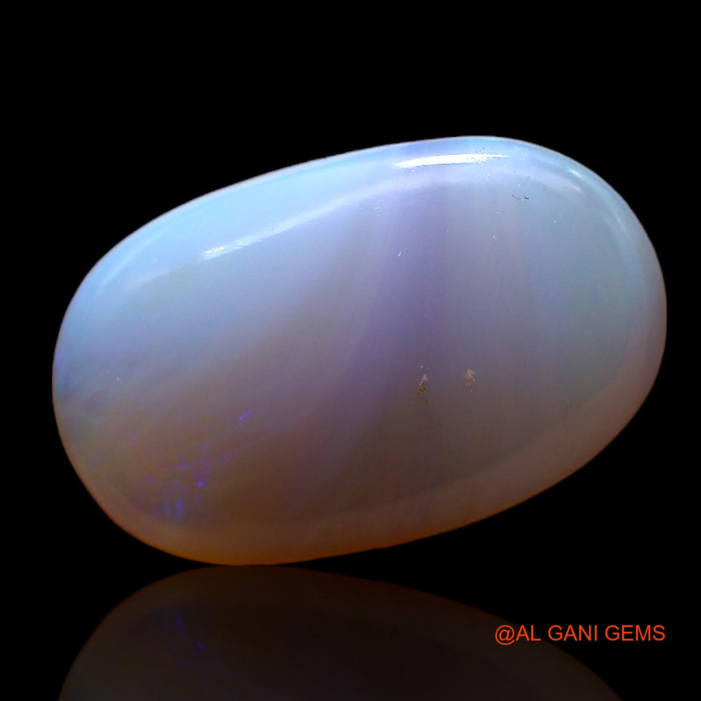 5.00 Cts Unheated Australian Fire Opal Loose Gemstone Oval Cabochon Natural 17x10x4 mm AC-316