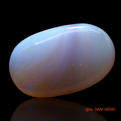 5.00 Cts Unheated Australian Fire Opal Loose Gemstone Oval Cabochon Natural 17x10x4 mm AC-316