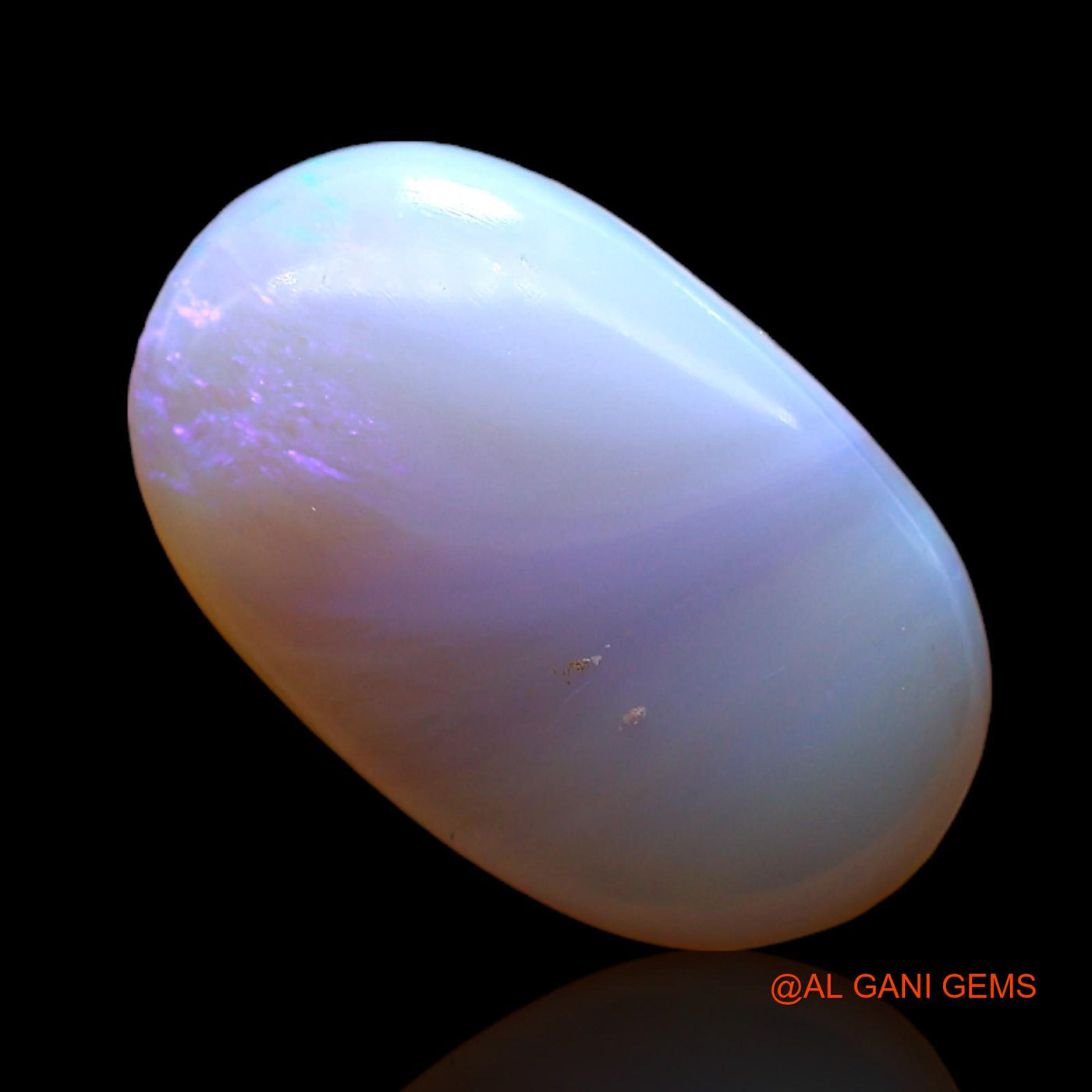 5.00 Cts Unheated Australian Fire Opal Loose Gemstone Oval Cabochon Natural 17x10x4 mm AC-316