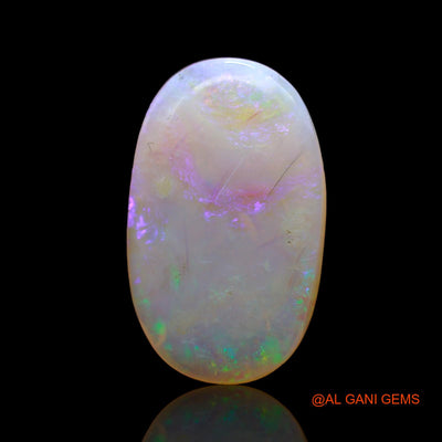 3.00 Cts Natural Australian Fire Opal Oval Cabochon Loose Gemstone For Jewelry 17x10x3 mm AC-317