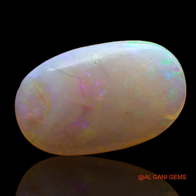 3.00 Cts Natural Australian Fire Opal Oval Cabochon Loose Gemstone For Jewelry 17x10x3 mm AC-317