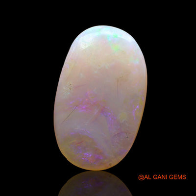 3.00 Cts Natural Australian Fire Opal Oval Cabochon Loose Gemstone For Jewelry 17x10x3 mm AC-317