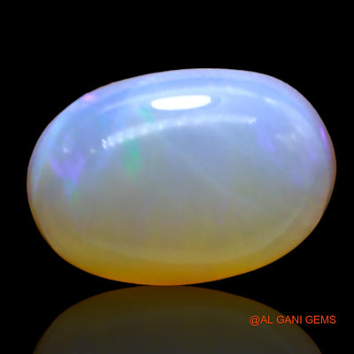 7.00 Cts Natural Australian Fire Opal Loose Gemstone Oval Cabochon 16x11x6 mm AC-318