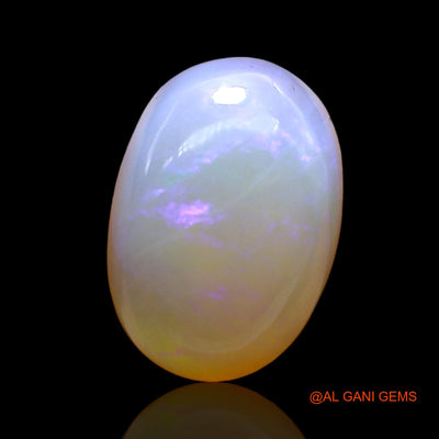 7.00 Cts Natural Australian Fire Opal Loose Gemstone Oval Cabochon 16x11x6 mm AC-318
