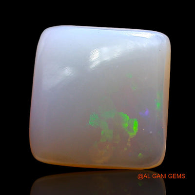 Natural Untreated Fire Opal Loose Gemstone Square Cabochon From Australia 4.00 Cts 12x12x4 mm AC-320