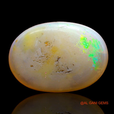 6.00 Cts Natural Australian Fire Opal Loose Gemstone Oval Cabochon 16x11x5 mm AC-321