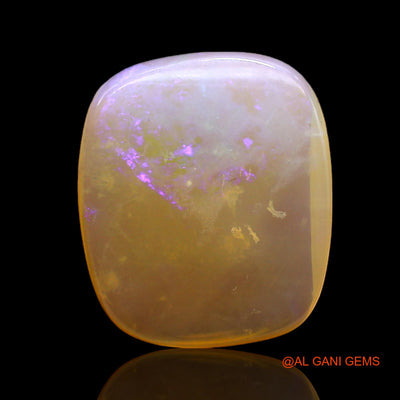4.00 Cts Natural Australian Fire Opal Oval Cabochon Loose Gemstone For Jewelry 14x12x3 mm AC-322