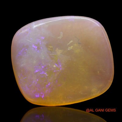 4.00 Cts Natural Australian Fire Opal Oval Cabochon Loose Gemstone For Jewelry 14x12x3 mm AC-322