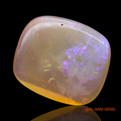 4.00 Cts Natural Australian Fire Opal Oval Cabochon Loose Gemstone For Jewelry 14x12x3 mm AC-322