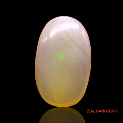 Natural Untreated Fire Opal Loose Gemstone Oval Cabochon From Australia 5.00 Cts 16x10x4 mm AC-325