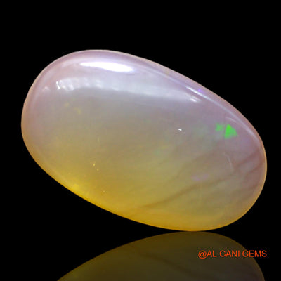 Natural Untreated Fire Opal Loose Gemstone Oval Cabochon From Australia 5.00 Cts 16x10x4 mm AC-325