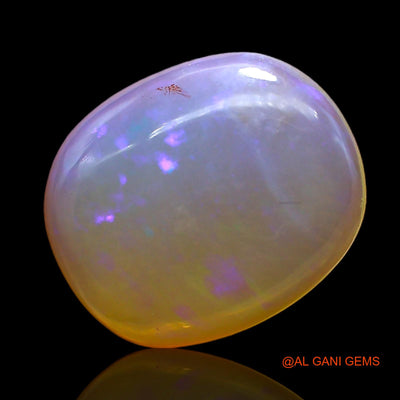 4.00 Cts Natural Australian Fire Opal Loose Gemstone Oval Cabochon 14x11x3 mm AC-327