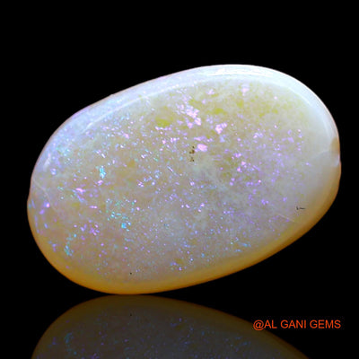 3.00 Cts Natural Australian Fire Opal Loose Gemstone Oval Cabochon 15x10x3 mm AC-329