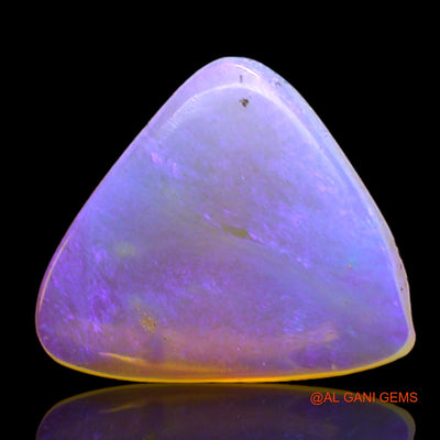 2.00 Cts Natural Australian Fire Opal Trillion Cabochon Loose Gemstone For Jewelry 13x13x2 mm AC-330