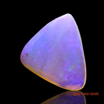 2.00 Cts Natural Australian Fire Opal Trillion Cabochon Loose Gemstone For Jewelry 13x13x2 mm AC-330